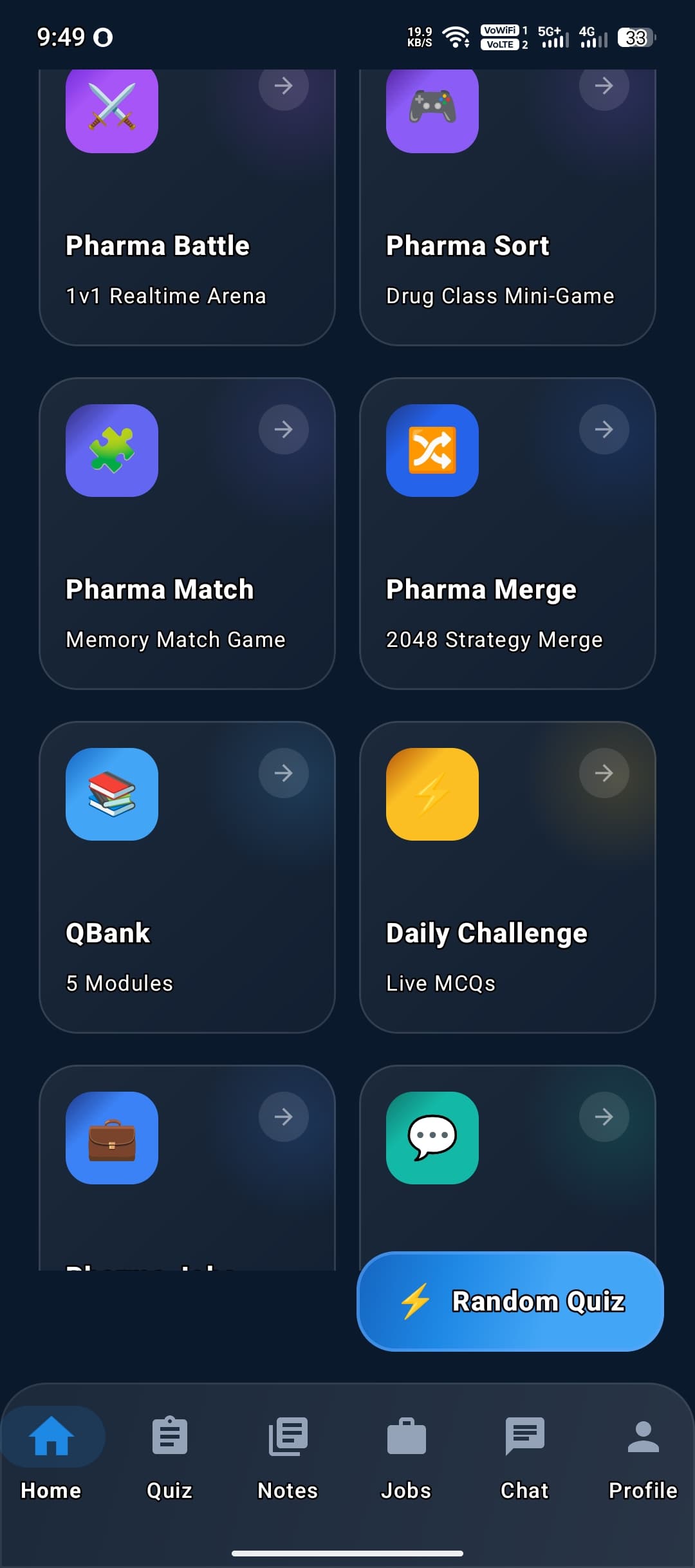 PHARMA QUIZ Study Hub